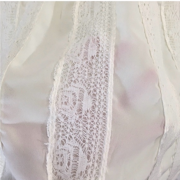 Anthropologie Knit Sweater Sz Large White - Picture 9 of 12